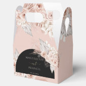 Boho bloemen | trouwbonnen bedankdoosjes (Geopend)