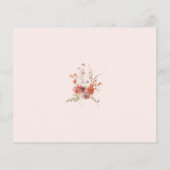 Boho Bloemen Vrijgezellenfeest Datum Nacht Ideeën  (Achterkant)