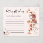 Boho Bloemen Vrijgezellenfeest Datum Nacht Ideeën  (Voorkant)