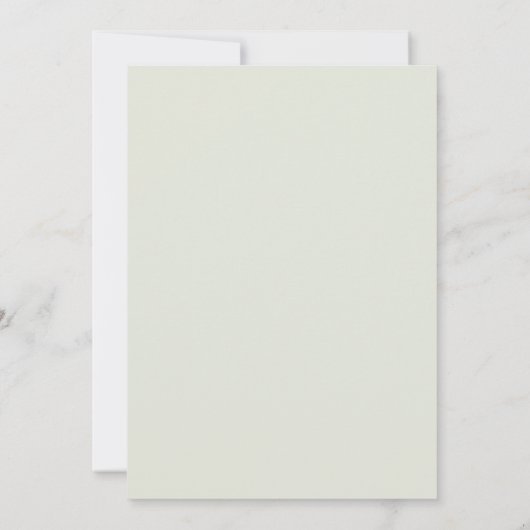 Boho Bloemen Zilveren Bruiloft Uitnodiging (Achterkant)