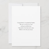 Boho Bloemenboeket in Neutral Colours Afstuderen (Achterkant)