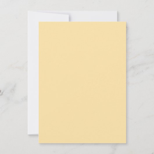 Boho bloemenbruiloft blanco lijst kaart (Achterkant)