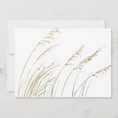 Boho Bloemenbruiloft Dank u kaart | terracotta (Achterkant)