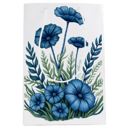 Boho bloemencadeautas voor dagelijkse gelegenheden medium cadeauzakje