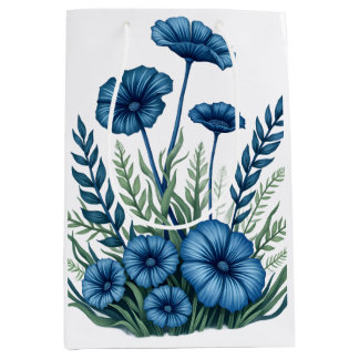 Boho bloemencadeautas voor dagelijkse gelegenheden medium cadeauzakje