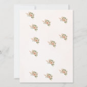 Boho Bloemendreamcatcher 'Save the Date'-kaart Save The Date (Achterkant)