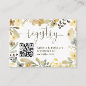 Boho bloemenherfst chique register vrijgezellenfee informatiekaartje (Voorkant)