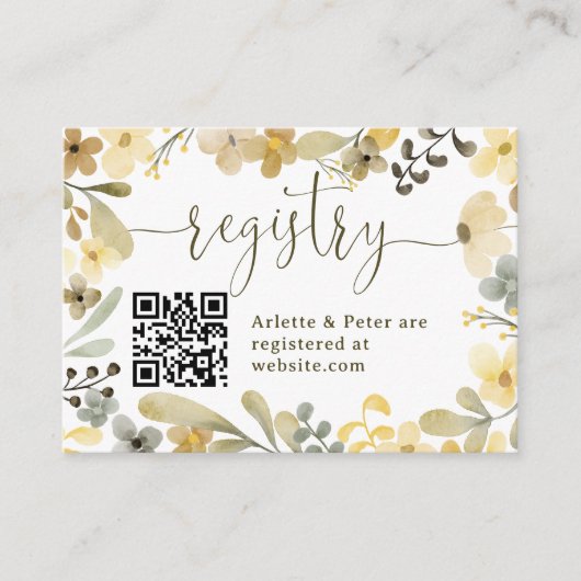 Boho bloemenherfst chique register vrijgezellenfee informatiekaartje (Voorkant)