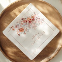 Boho bloemenkind brunchen servet