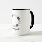 Boho bloemenkrans "Free Spirit" Mok (Voorkant rechts)