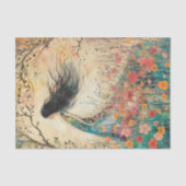 BOHO BLOEMENMEISJE DECOUPAGE TISSUEPAPIER (Voorkant)