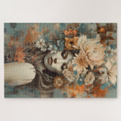 BOHO BLOEMENMEISJE LEGPUZZEL (Horizontaal)