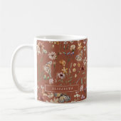 Boho bloemenmok koffiemok (Links)
