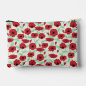 Boho bloemenpatroon met klaprozen etui (Achterkant)