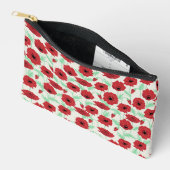 Boho bloemenpatroon met klaprozen etui (Open)
