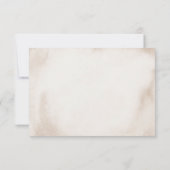 Boho Bloemenpompoen Dank u Bedankkaart (Achterkant)