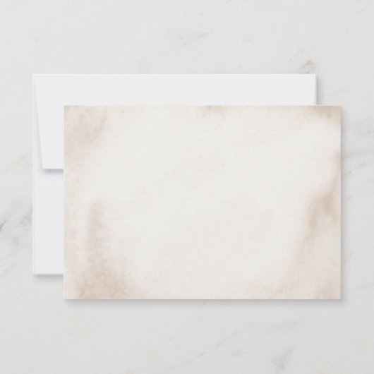 Boho Bloemenpompoen Dank u Bedankkaart (Achterkant)