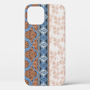 Boho bloemenstrepen: etnisch naadloos Collectie Case-Mate iPhone Case