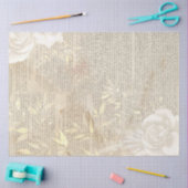 Boho BloemEphemera Ontwerp Serie #1 Tissuepapier (Craft)