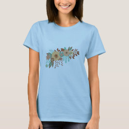 Boho Bloemige Dames T-shirt