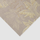 Boho Bloemige Ephemera Ontwerpreeks #11 Tissuepapier (Detail)