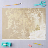 Boho Bloemige Ephemera Ontwerpreeks #12 Tissuepapier (Craft)