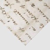 Boho Bloemige Ephemera Ontwerpreeks #2 Tissuepapier (Detail)