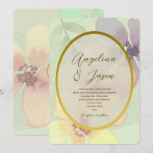 Boho bloemige groene botanische bruiloft