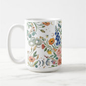 Boho Bloemige Hemelse Maan  & Slangen Botanisch Koffiemok (Links)