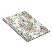 Boho Bloemige Hemelse Maan & Slangen Botanisch Notitieboek (Rechterzijde)