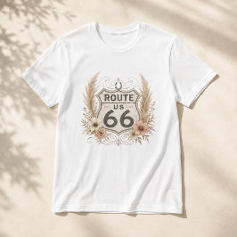 Boho Bloemige Mother Road Kleding T-shirt