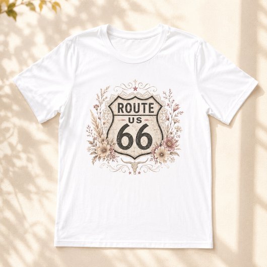 Boho Bloemige Mother Road Kleding Tri-Blend Shirt
