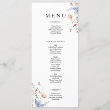 Boho bloemige wilde bloemen bruiloft