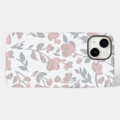Boho Bloemmotief Case-Mate iPhone Case (Achterkant (horizontaal))