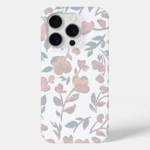 Boho Bloemmotief iPhone 15 Pro Case