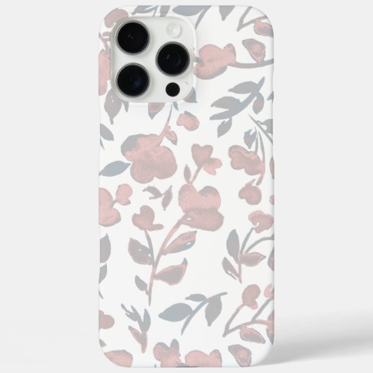 Boho bloempatroon Case-Mate iPhone case (Achterkant)
