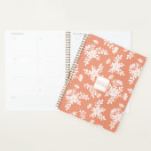 Boho bloemperzik & wit planner (Display)