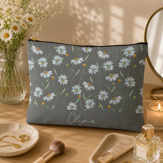 Boho bloemrijke regenboog etui