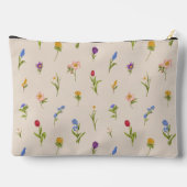 Boho bloemrijke regenboog etui (Achterkant)