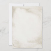 Boho Bloemrijke Verliefd op Bruiloft Feest Kaart (Achterkant)