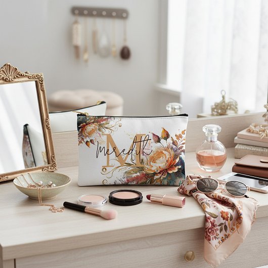 Boho bloemstuk gepersonaliseerd etui