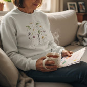 Boho Bloemstuk Grootmoeder Witte Bloem Moederdag C Trui
