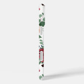 Boho Bloom | Bourgogne rood blush marine blauw mon Case-Mate iPhone Case (Achterkant / Rechts)