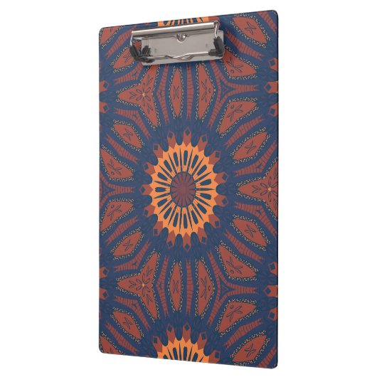 Boho Bloom Mandala Pattern Klembord (Links)