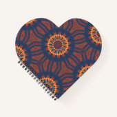 Boho Bloom Mandala Pattern Notitieboek (Voorkant)