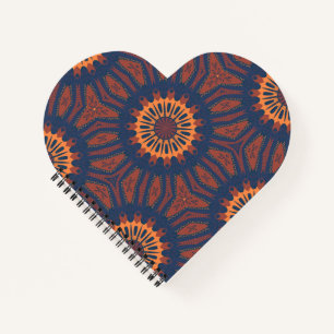 Boho Bloom Mandala Pattern Notitieboek