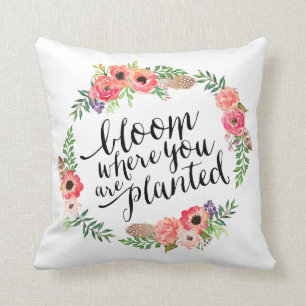 Boho Bloom   Sierkussens Kussen