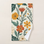 Boho Blooming Bad Handdoek (Handdoek)