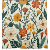 Boho Blooming Douchegordijn (Voorkant)