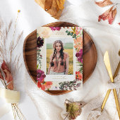 Boho Blooms | 2024 Afstuderen Foto aankondiging